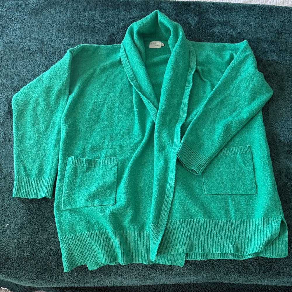 Kelly Green Coatigan